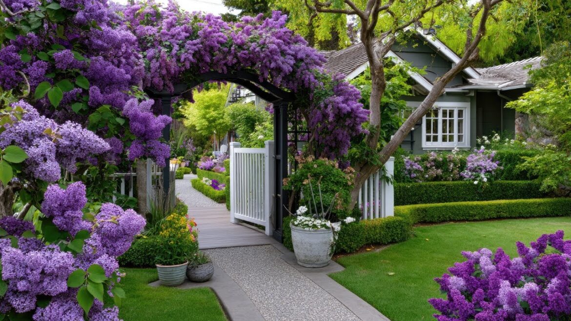 Enchanting Small Front Yard Makeover | Elegant Garden Entryway with Arches & Gates Enchanting Small Front Yard Makeover | Elegant Garden Entryway with Arches & Gates