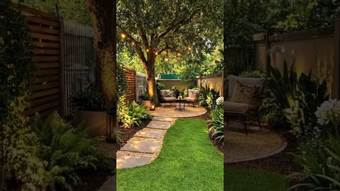 Backyard Transformation: From Jungle to Oasis! 🌿✨  #backyard #garden #gardendesign