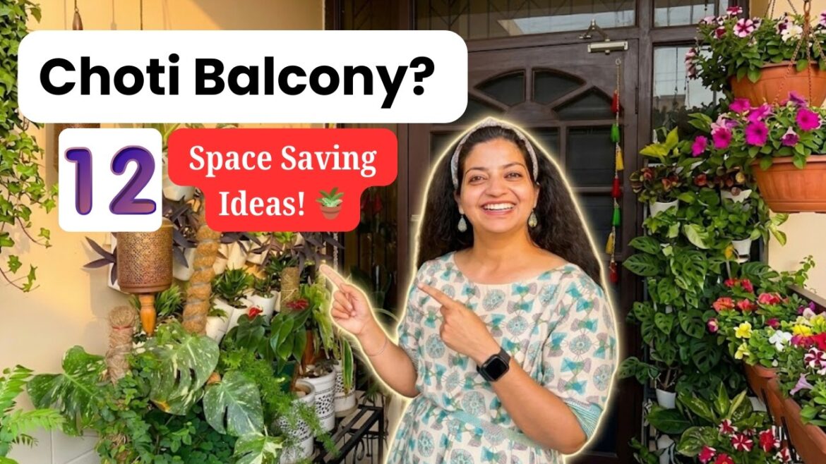 12 Small Balcony Garden Ideas : Maximize Greenery in Limited Space ✨