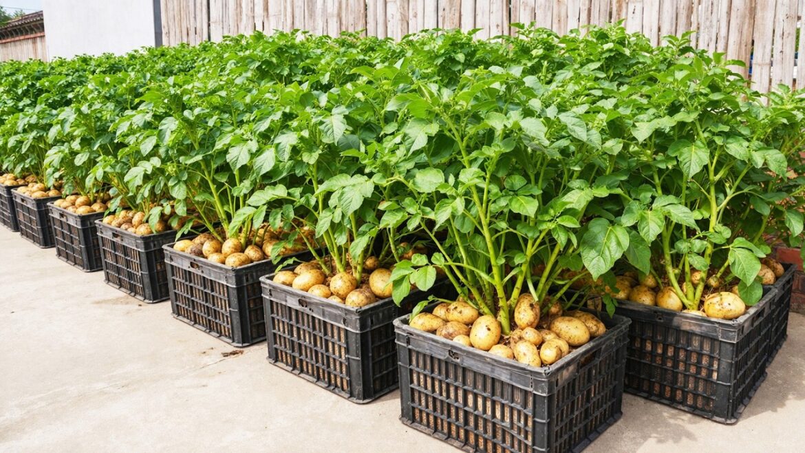 Grow Potatoes and Tomatoes in Containers – Easy Home Garden Grow Potatoes and Tomatoes in Containers – Easy Home Garden