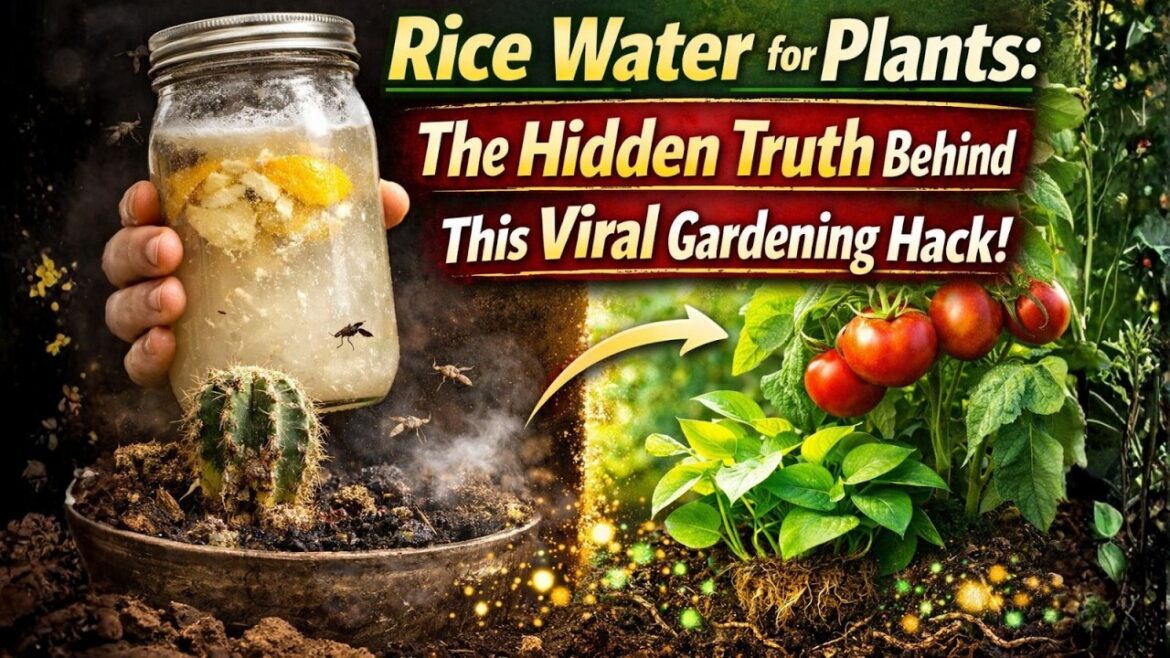Rice Water for Plants: The Hidden Truth Behind This Viral Gardening Hack! Rice Water for Plants: The Hidden Truth Behind This Viral Gardening Hack!