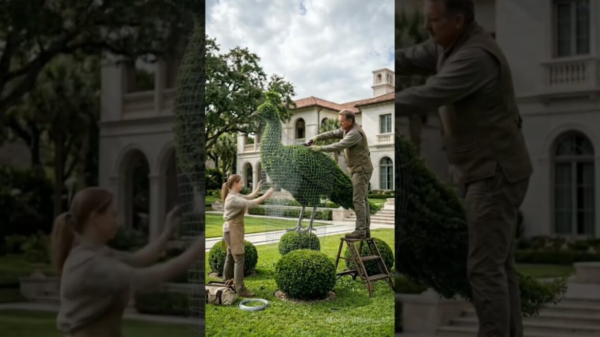 From Wireframe to Living Peacock π¦πΏ Mind-Blowing Garden Transformation! From Wireframe to Living Peacock π¦πΏ Mind-Blowing Garden Transformation!