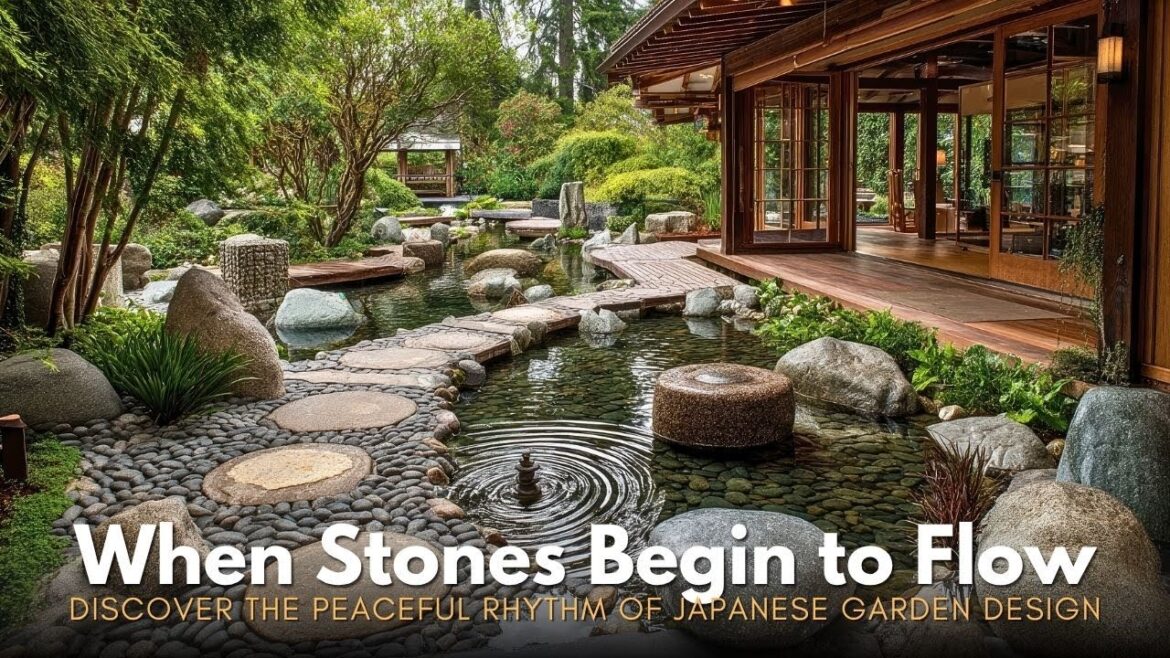 The Zen of Water Sculptural Flow in Japanese Rock Garden Design