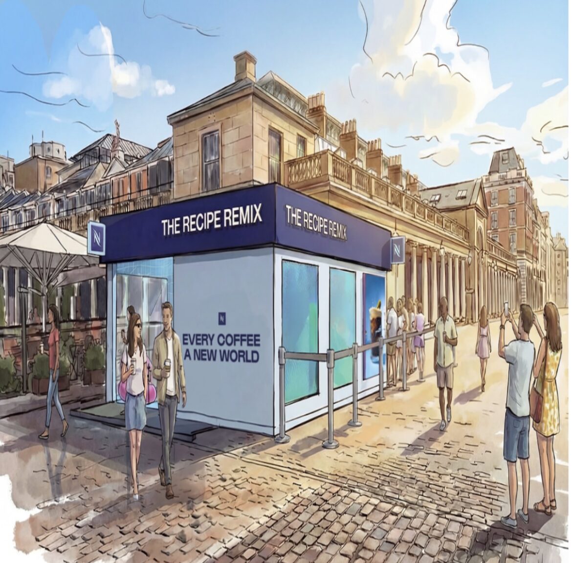 NESPRESSO LAUNCHES ‘THE RECIPE REMIX’, AN IMMERSIVE EXPERIENCE ON COVENT GARDEN PIAZZA FOR BOLD COFFEE EXPLORATION