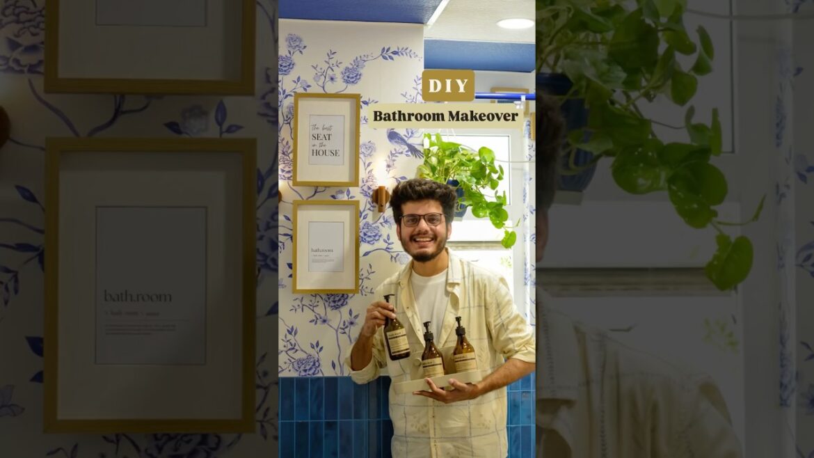 DIY Bathroom Makeover ๐๐ฟ #diyprojects #homeinterior #ytshortsindia DIY Bathroom Makeover ๐๐ฟ #diyprojects #homeinterior #ytshortsindia