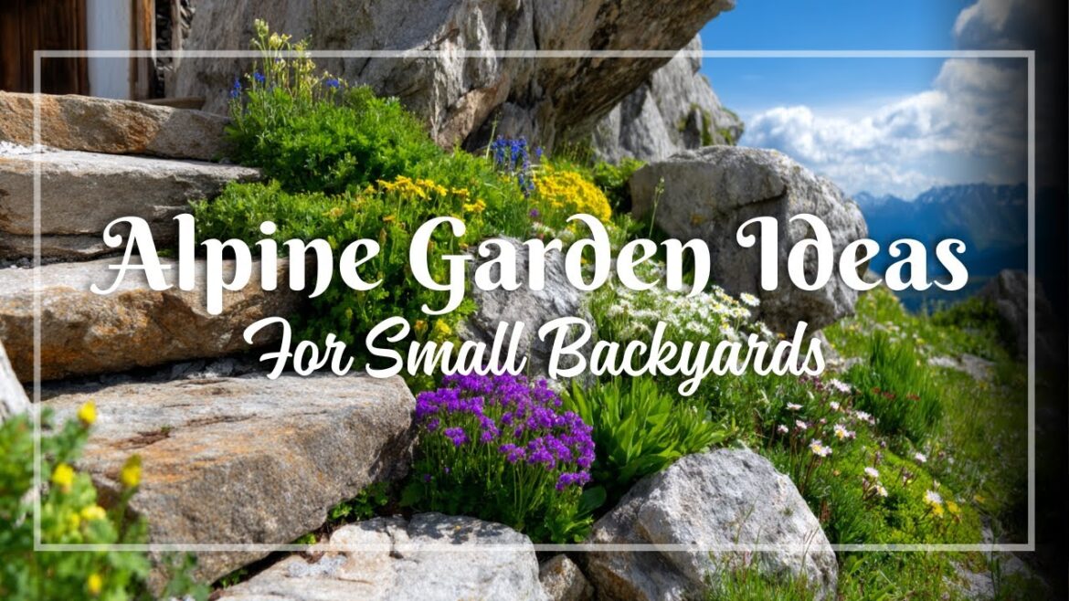 Alpine Garden Ideas for Small Yards: Stunning Rock & Mountain-Inspired Designs