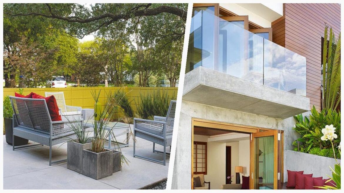 75 Mid-sized Front Yard Patio Design Ideas You'll Love 🔴