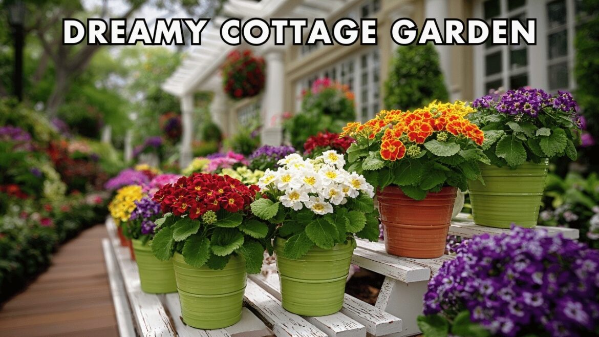 How to Design a Small Cottage Garden This Spring with Blooming Flowers and Rustic Charm