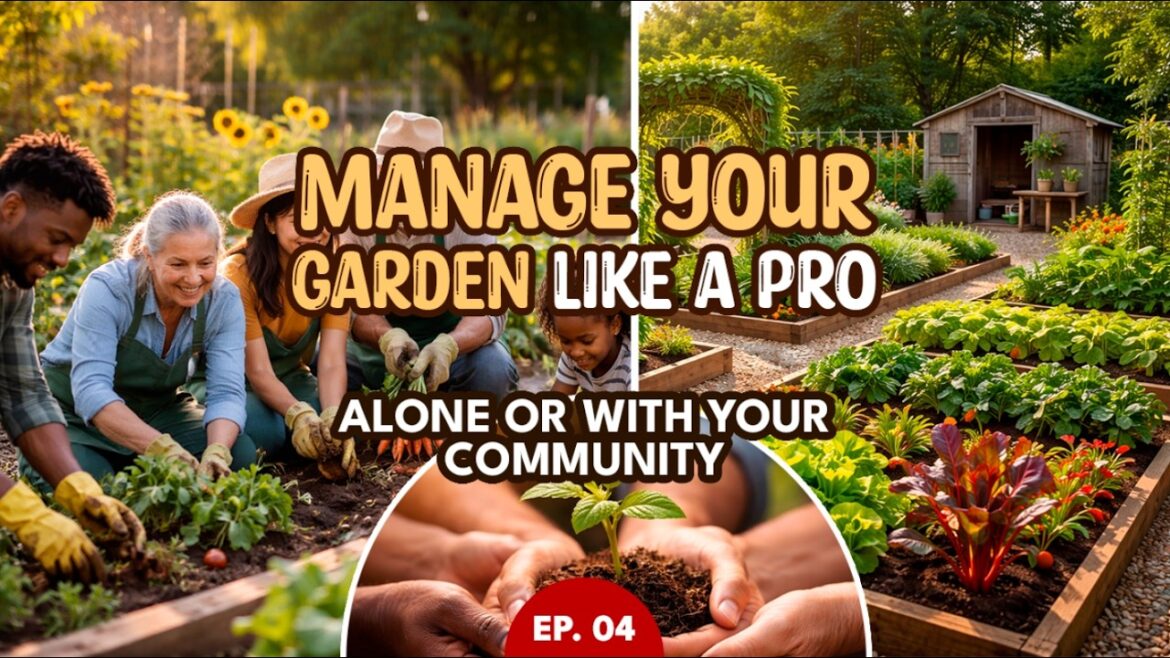 Community Power: How to Manage Your Urban Garden-Alone or Together Community Power: How to Manage Your Urban Garden-Alone or Together