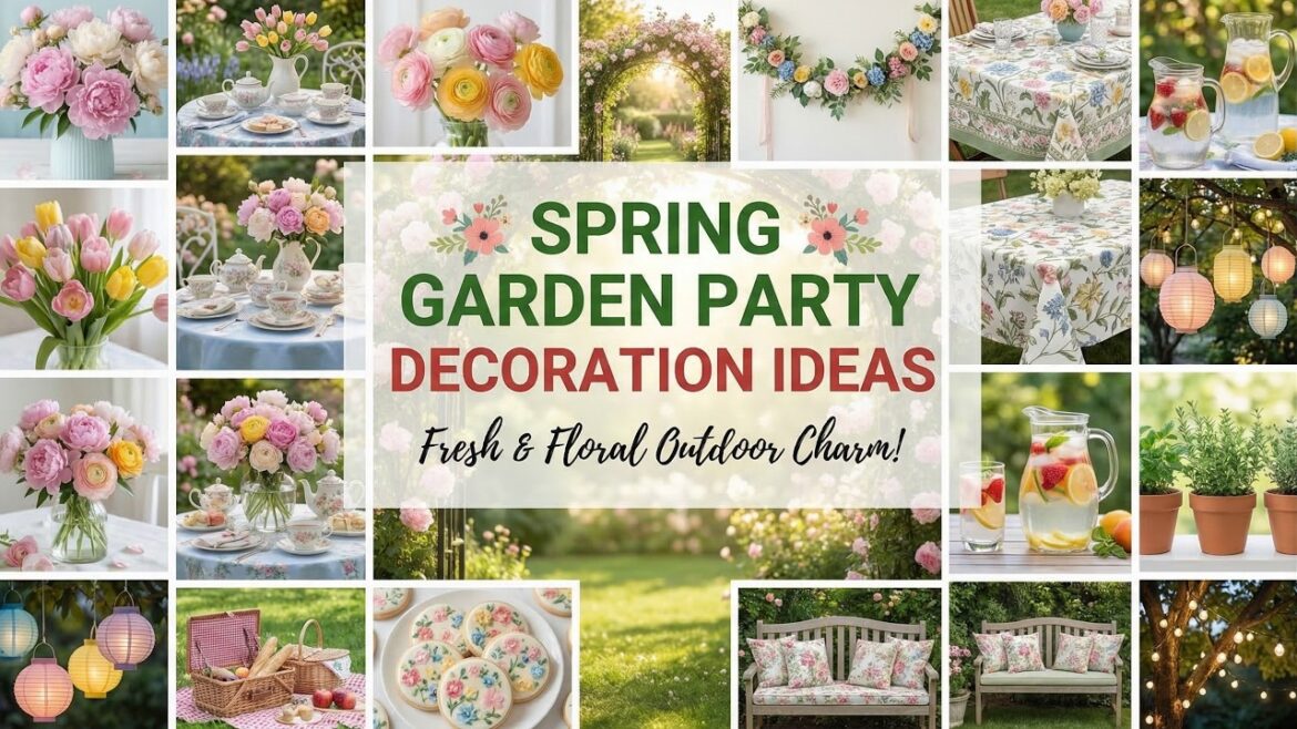 Beautiful ๐ธ Spring Garden Party Decoration Ideas 2026 for European Outdoor Living & Entertaining Beautiful ๐ธ Spring Garden Party Decoration Ideas 2026 for European Outdoor Living & Entertaining
