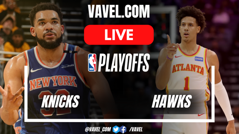 Knicks edge Hawks in tight playoff opener at Madison Square Garden Knicks edge Hawks in tight playoff opener at Madison Square Garden