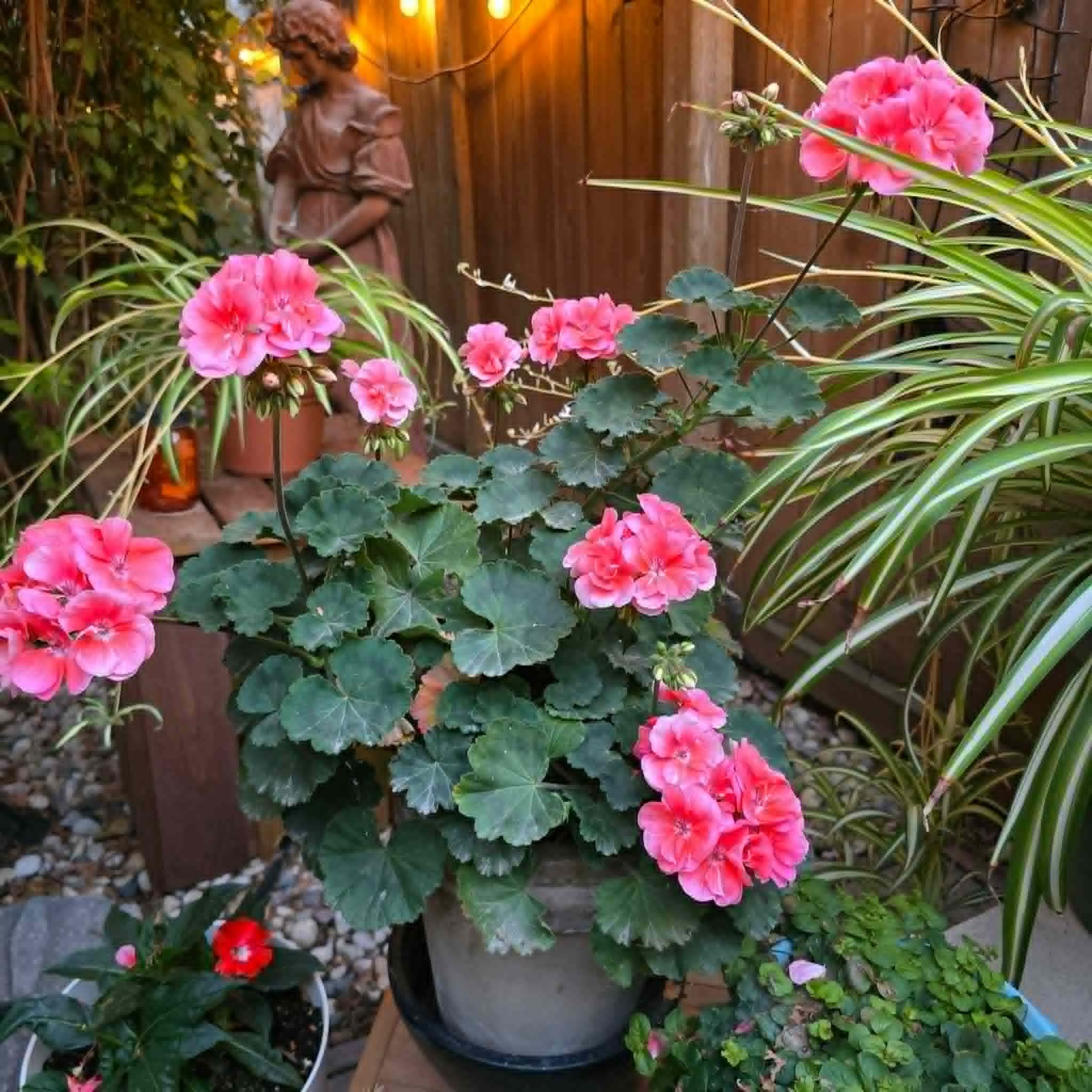 One of the garden pieces