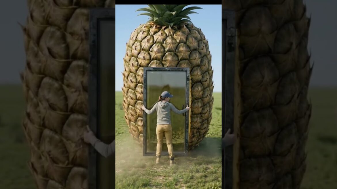 I Turned A Giant Pineapple Into A Secret Luxury Room #shorts #construction #backyard I Turned A Giant Pineapple Into A Secret Luxury Room #shorts #construction #backyard