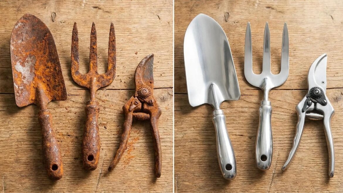 Rusty Gardening Tools Get an AMAZING Makeover! Rusty Gardening Tools Get an AMAZING Makeover!
