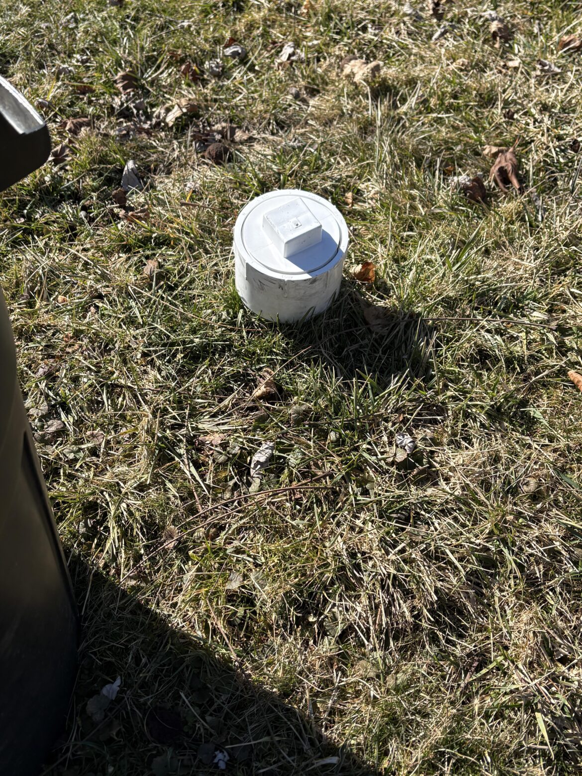 How to hide a cleanout?