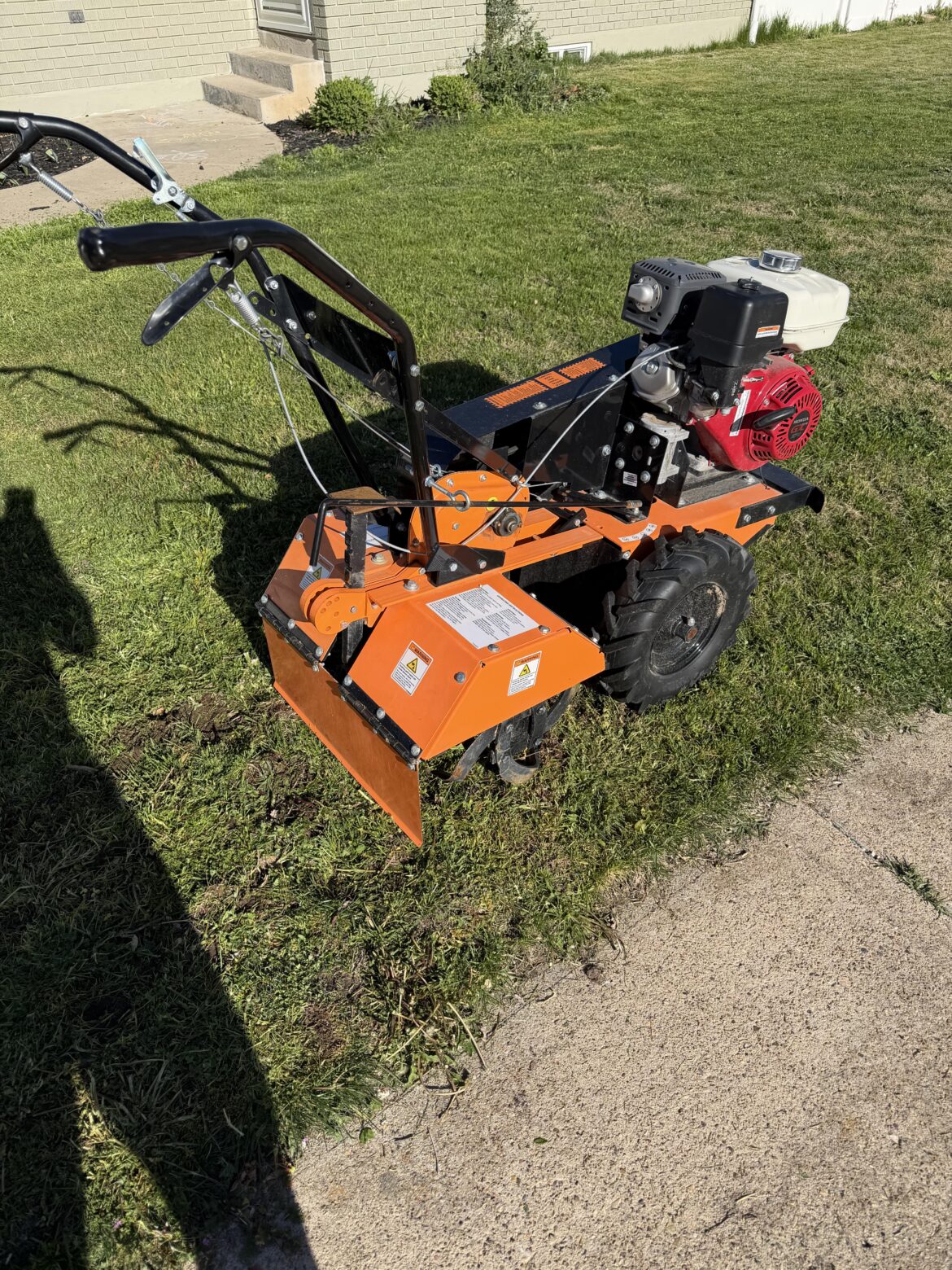 Tiller not penetrating ground Tiller not penetrating ground