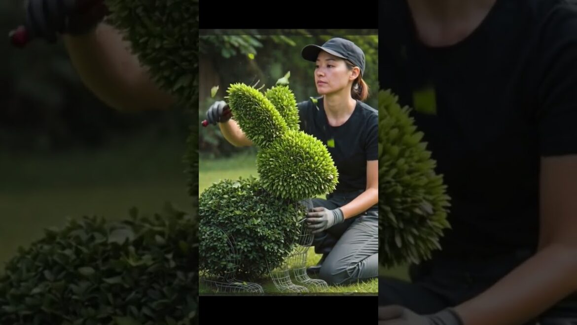 I Grew a Rabbit Out of a Plant… Watch This 🌿🐰 #garden #backyard #landscaping #topiary #gardendesign I Grew a Rabbit Out of a Plant… Watch This 🌿🐰 #garden #backyard #landscaping #topiary #gardendesign