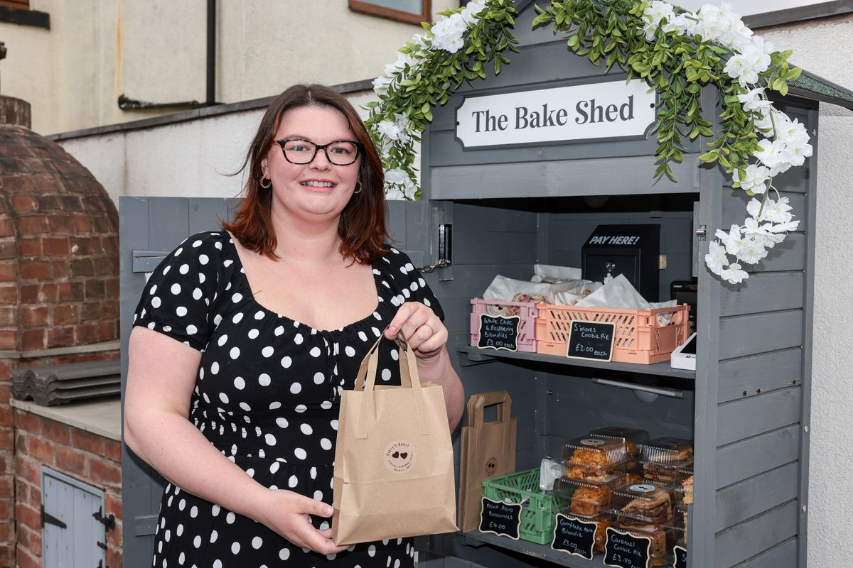 Jade Bible started the bake shed during her maternity leave