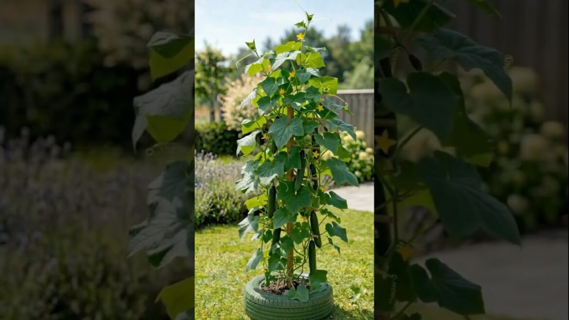 These Cucumbers Grew FAST… 🥒
