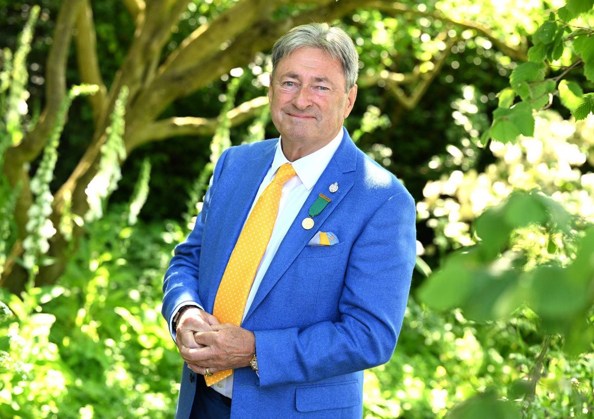LONDON, ENGLAND - MAY 20: Alan Titchmarsh attends The RHS Chelsea Flower Show at Royal Hospital Chelsea on May 20, 2024 in London, England. All the main garden categories return to the Royal Hospital Chelsea this year. The Show Gardens along Main Avenue, Sanctuary and Feature Gardens explore themes through horticulture, while the All About Plants area in the Floral Marquee focuses on planting. This year is billed as the most sustainable to date. (Photo by Jeff Spicer/Getty Images)