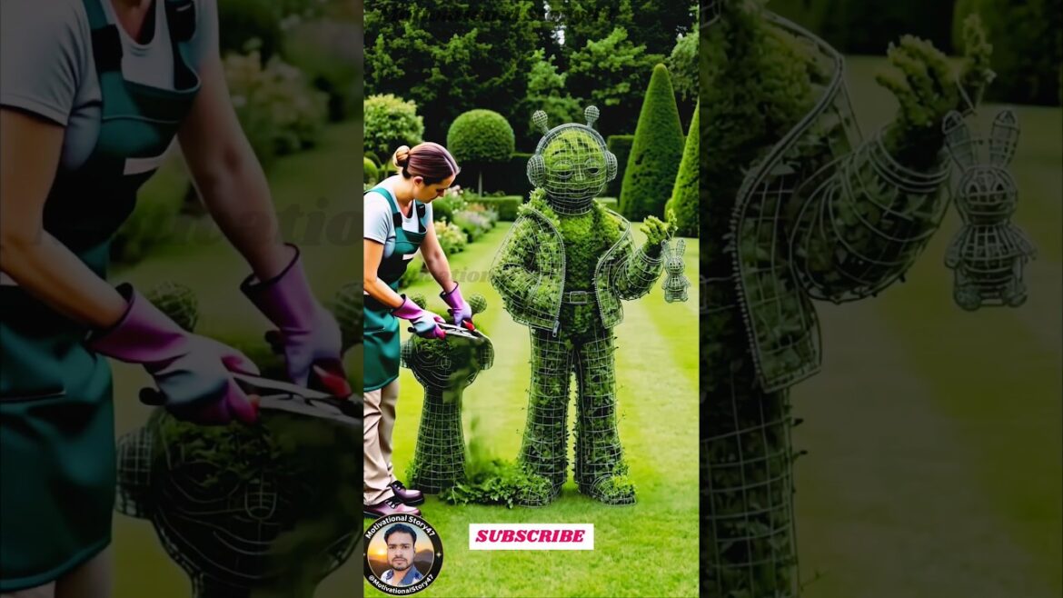 SPRUNKI OREN 🧡 Topiary Transformation✨ #topiary #shorts #diy #shorts #trending #garden #design SPRUNKI OREN 🧡 Topiary Transformation✨ #topiary #shorts #diy #shorts #trending #garden #design