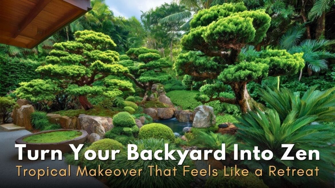The Art of Japanese Gardening Meets Tropical Backyard Makeover The Art of Japanese Gardening Meets Tropical Backyard Makeover