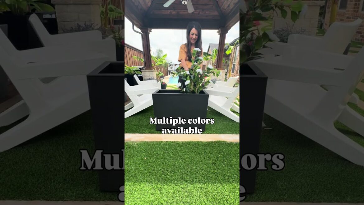 Spring update for the backyard that’s easy and long lasting #homeimprovement #backyard