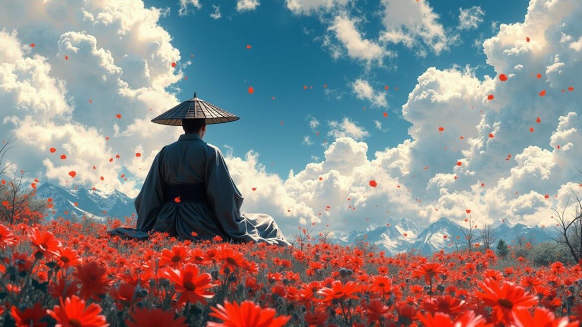 Japanese Flute Zen Music Peaceful Garden Landscape for Meditation and Deep Relaxation