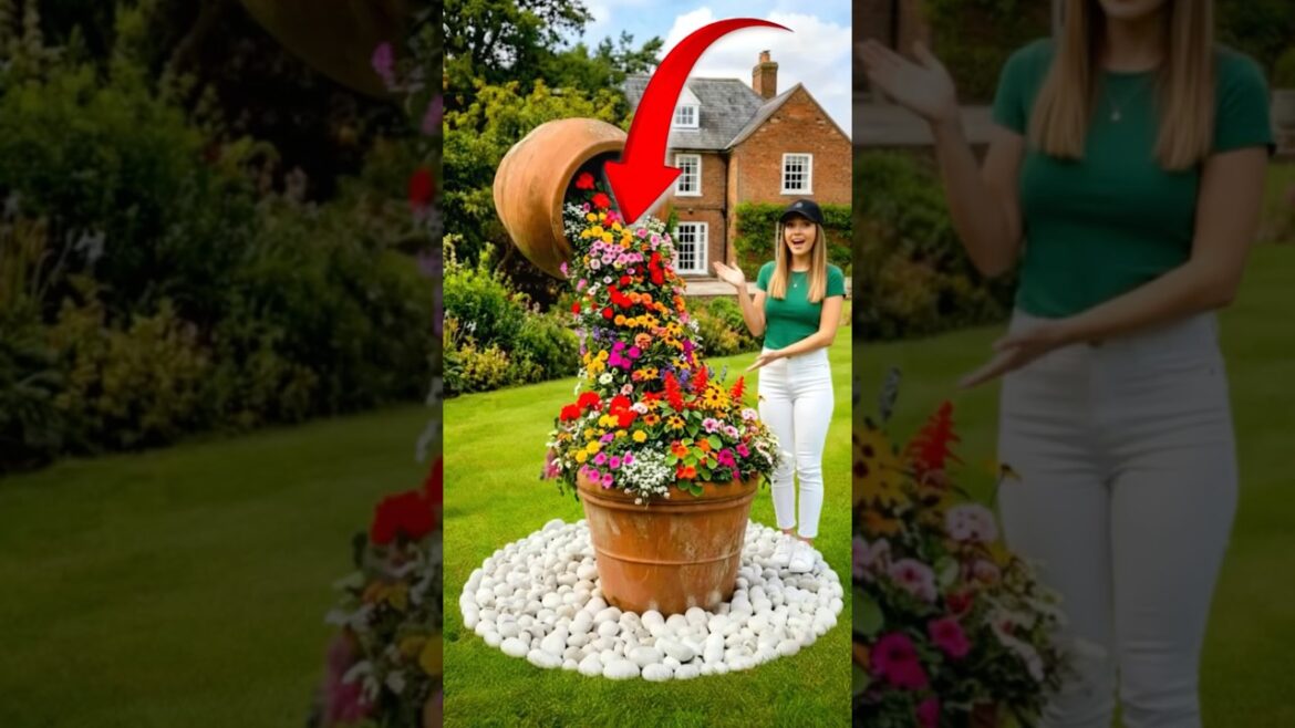 This Flower Pot Looks Like Itโs Overflowing ๐๐ธ | Amazing Garden Idea This Flower Pot Looks Like Itโs Overflowing ๐๐ธ | Amazing Garden Idea