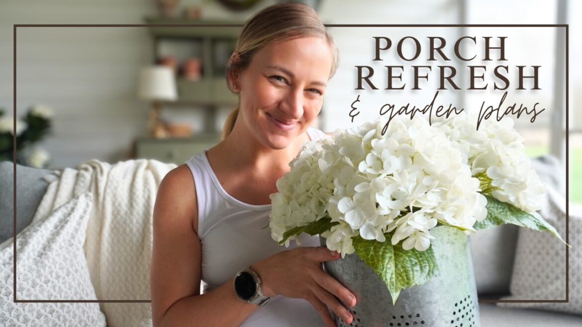 Back Porch Refresh & Our 2026 Garden Plans! Back Porch Refresh & Our 2026 Garden Plans!