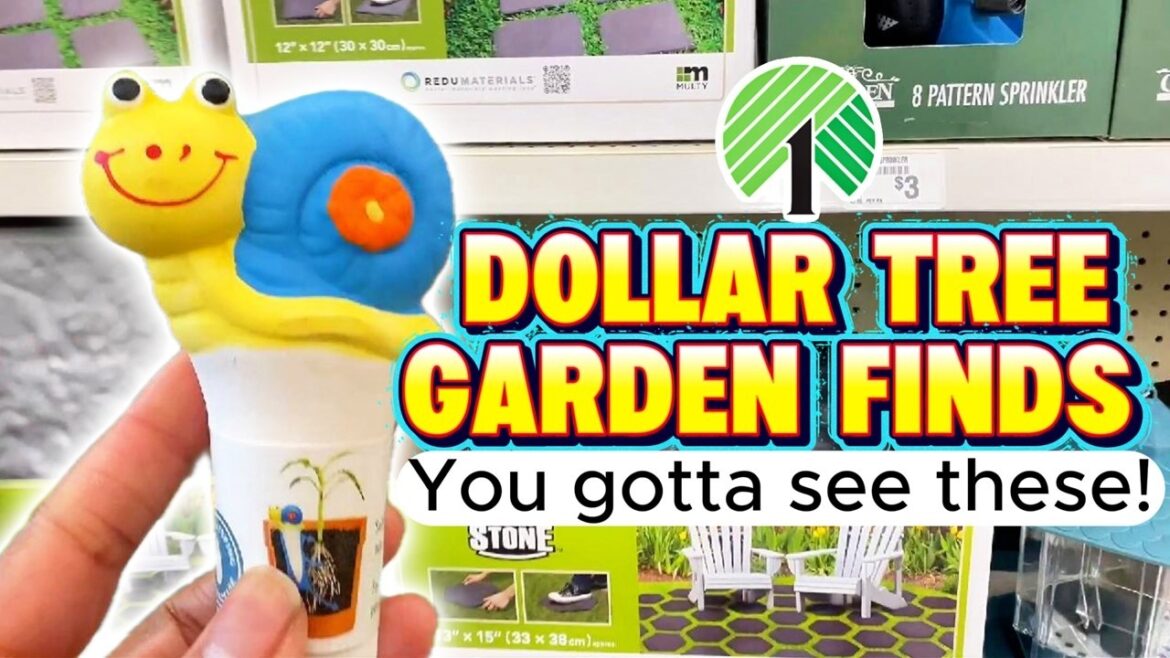 New Dollar Tree Finds 😍 Garden Supplies & 1 of the BEST Crafting Items EVER!