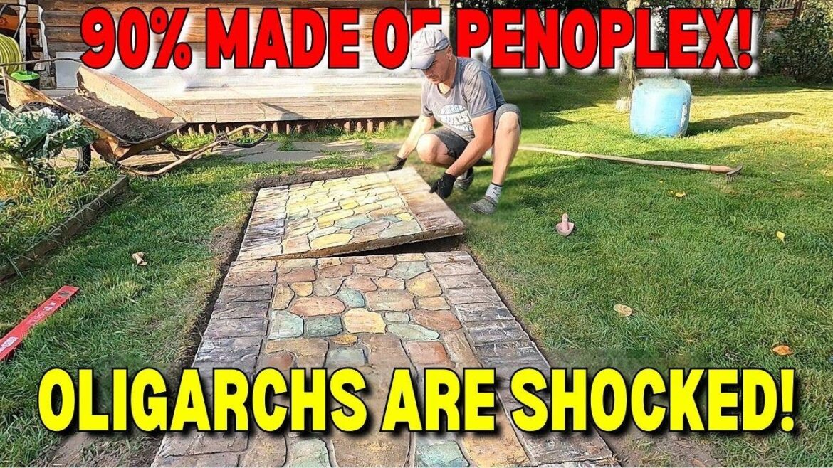 Easy, Cheap, and Beautiful DIY Garden Path! Easy, Cheap, and Beautiful DIY Garden Path!
