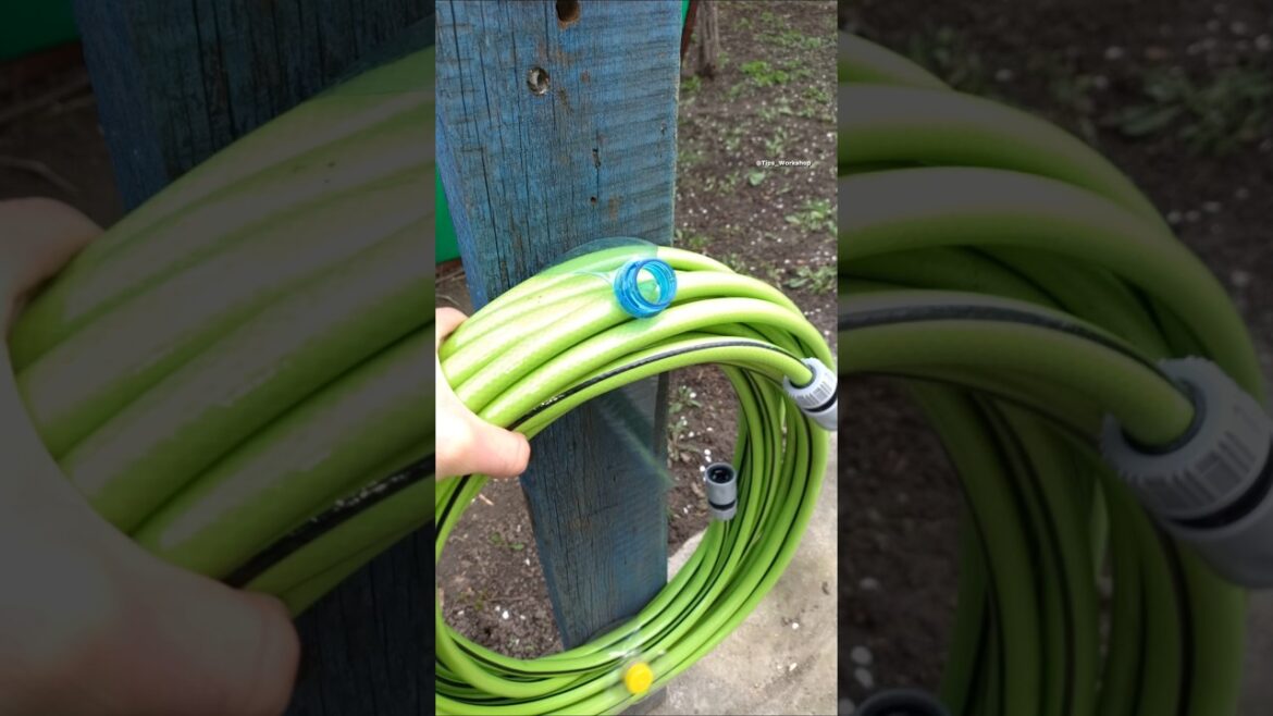 Great Bottle and Hose Life Hack that Will be Useful for Every Gardener #diy #gardening #tips #tricks