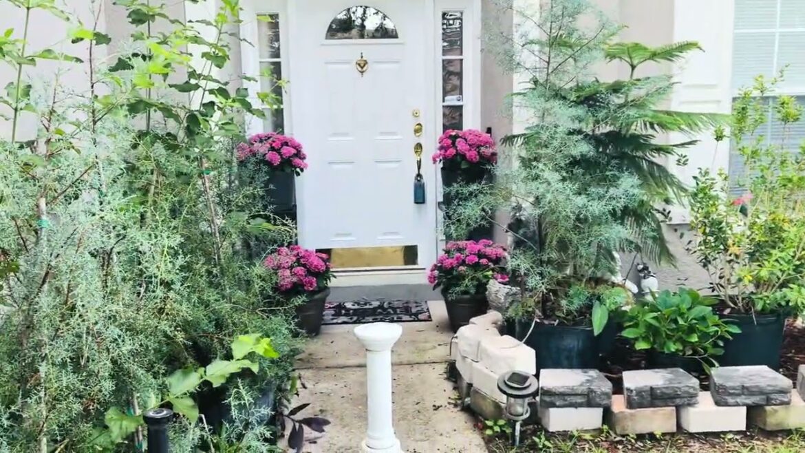 Sunday Routine Walk With Me In The Front Yard Garden April 2026