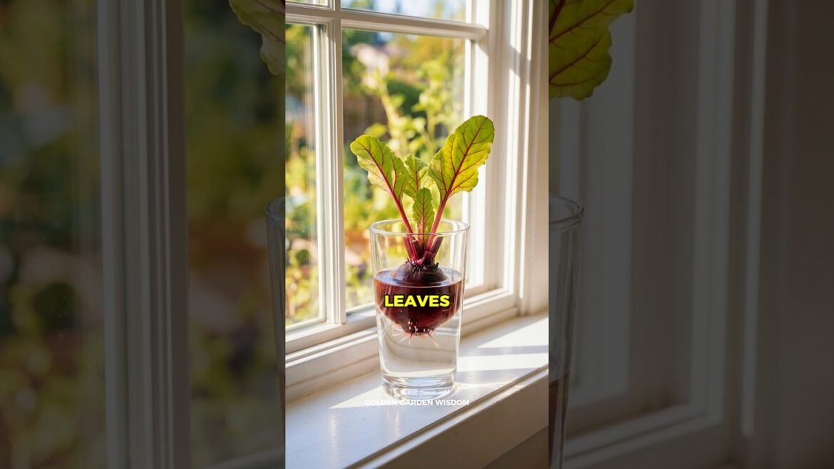 Stop Throwing Away Beet Tops (Do This Instead) #gardening #shorts