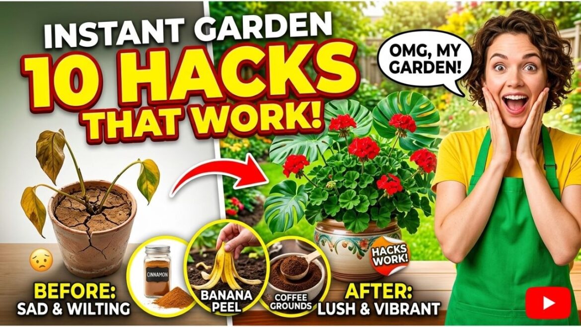 10 Genius Gardening Hacks That Actually Work | Tips & Tricks 10 Genius Gardening Hacks That Actually Work | Tips & Tricks
