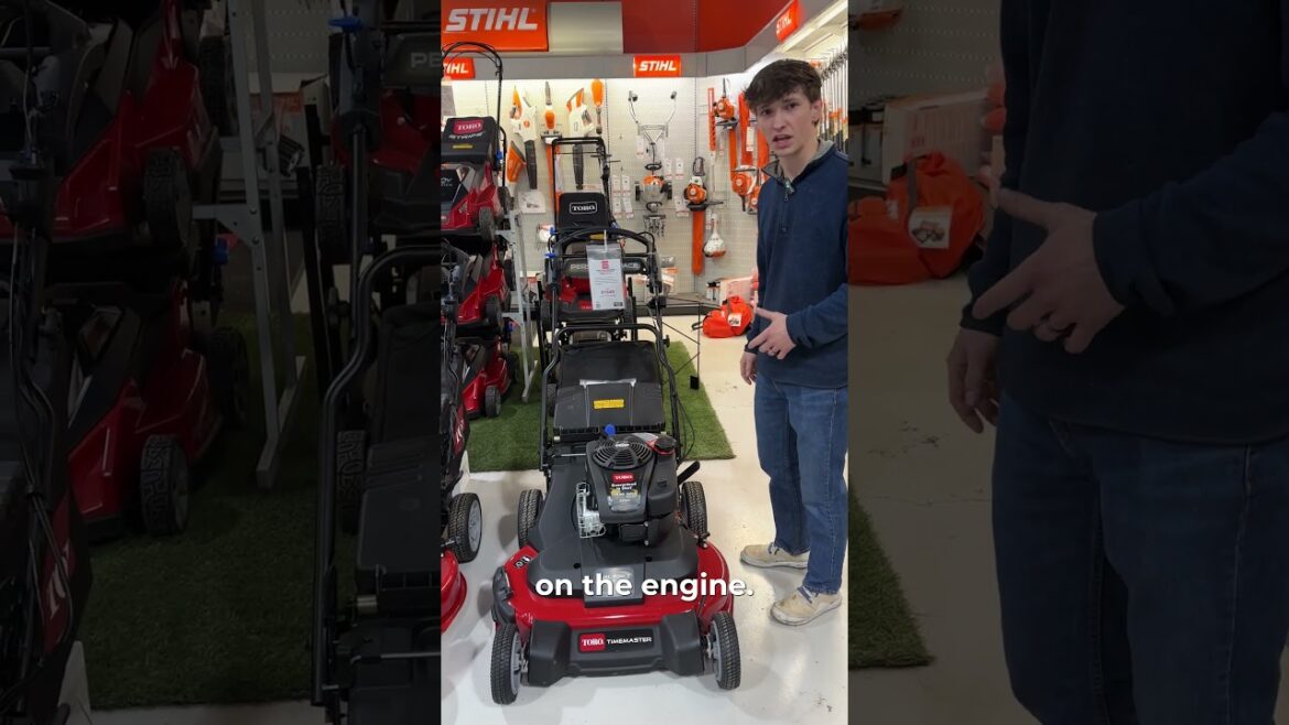 $300 vs $3500 Lawn Mower 😳 Is It Worth It? #shorts #toro #mower #pushmowers #landscape