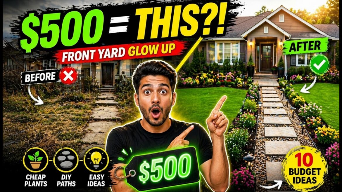 10 Front Yard Landscaping Ideas Under $500 That Will Wow Your Neighbors