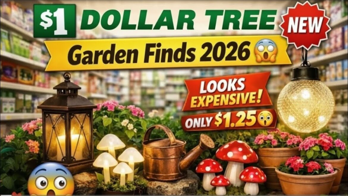 Dollar Tree’s Best Garden Finds For 2026! (Only $1.25)🤩🌷 Dollar Tree's Best Garden Finds For 2026! (Only $1.25)🤩🌷