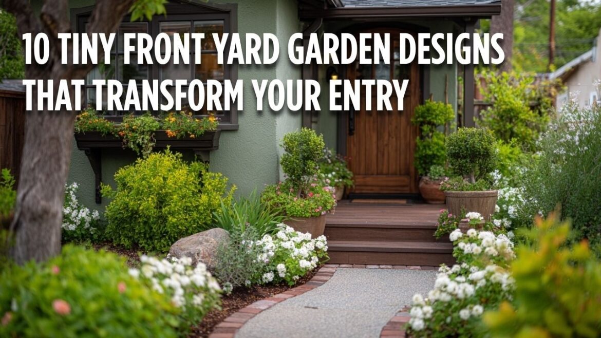 Tiny Front Yard Garden Ideas That Instantly Boost Curb Appeal Tiny Front Yard Garden Ideas That Instantly Boost Curb Appeal