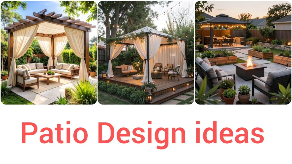 Patio Garden ideas on a Budget Outdoor Space Makeover