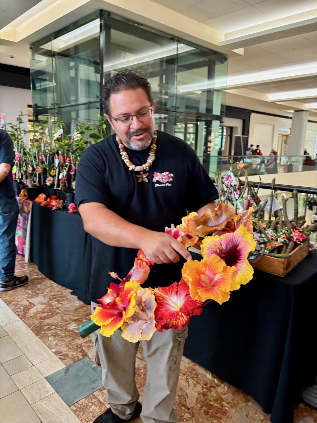 Alex John Franco III of Plumeria Papa specializes in plumerias, exotic hibiscus and tropical plants.