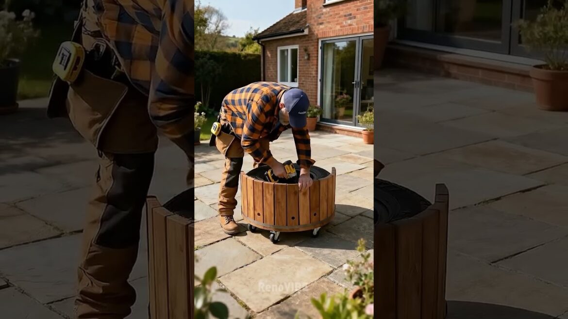This Tire Planter is Actually GENIUS (So Simple!) #diy #gardenhacks This Tire Planter is Actually GENIUS (So Simple!) #diy #gardenhacks