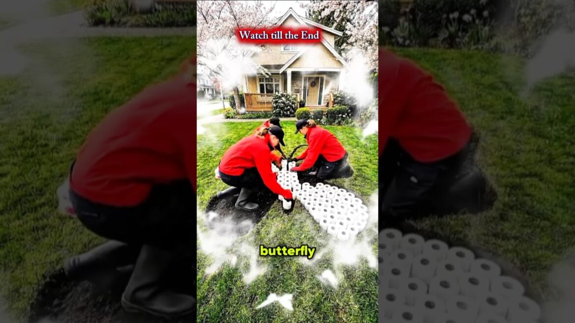 A butterfly Garden☺️🌹💐🌺#shortsviral #shorts