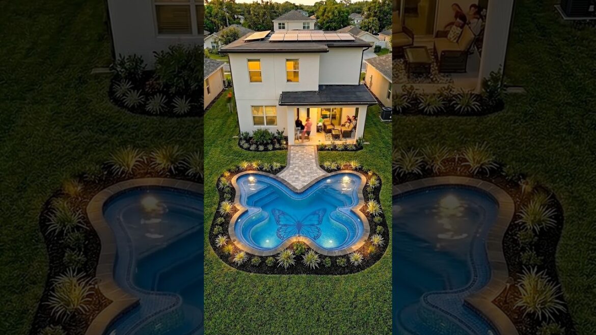 We Built a Massive Butterfly-Shaped Pool… and It Actually Turned Out Insane We Built a Massive Butterfly-Shaped Pool… and It Actually Turned Out Insane