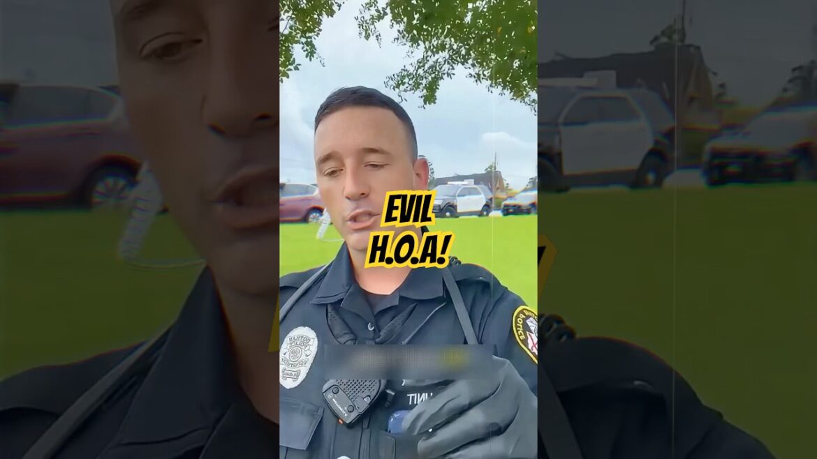 HOA Called Cops on Me for Mowing Veteran's Lawn 😡 #lawncare #community #satisfying #backyard
