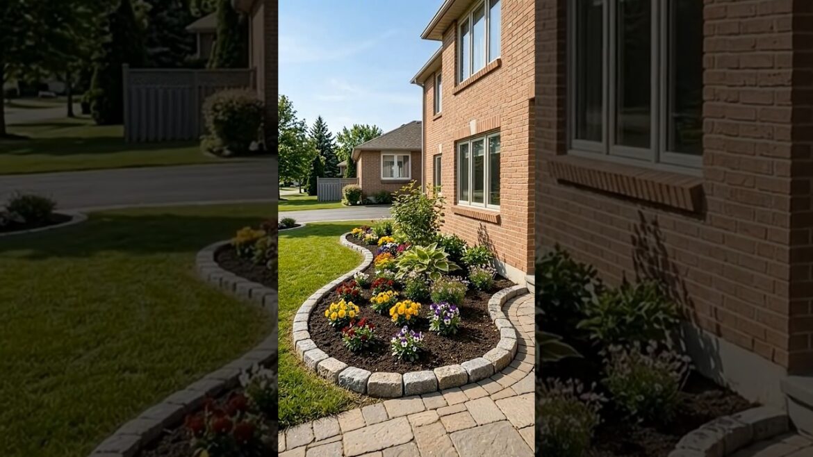 Beautiful Front Garden Makoever Without Breaking the Bank #garden #flowers #transformation