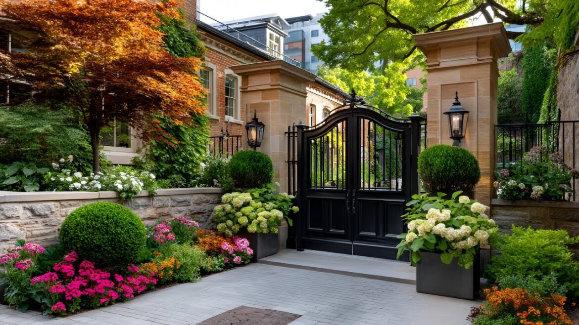 Create a Welcoming Entry | Small Front Yard Gardens with Beautiful Gates & Arches Create a Welcoming Entry | Small Front Yard Gardens with Beautiful Gates & Arches