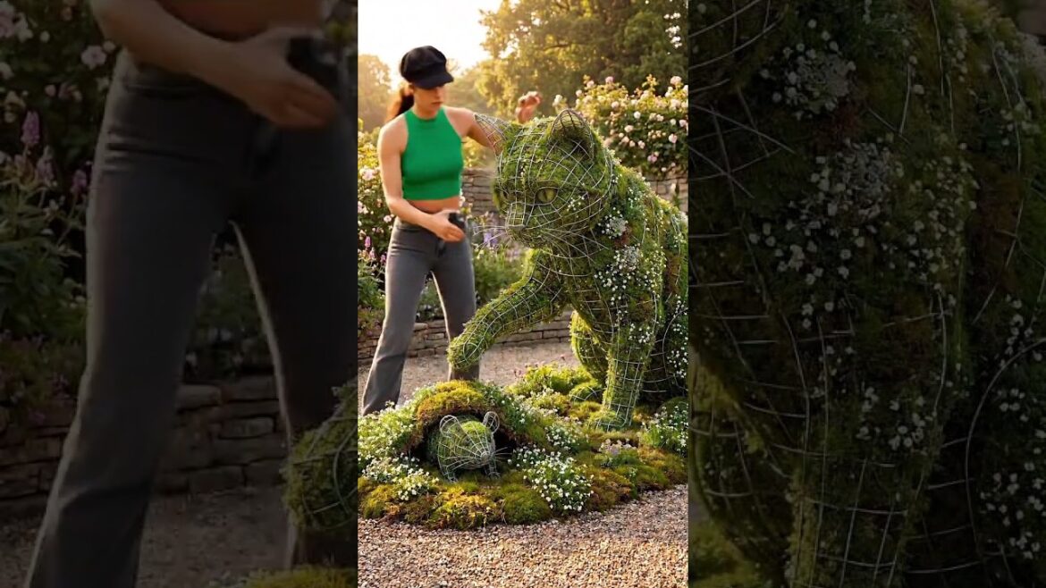 Viral Backyard Cat Design Transformation 😱 #backyard #diy #transformation #viralshorts Viral Backyard Cat Design Transformation 😱 #backyard #diy #transformation #viralshorts
