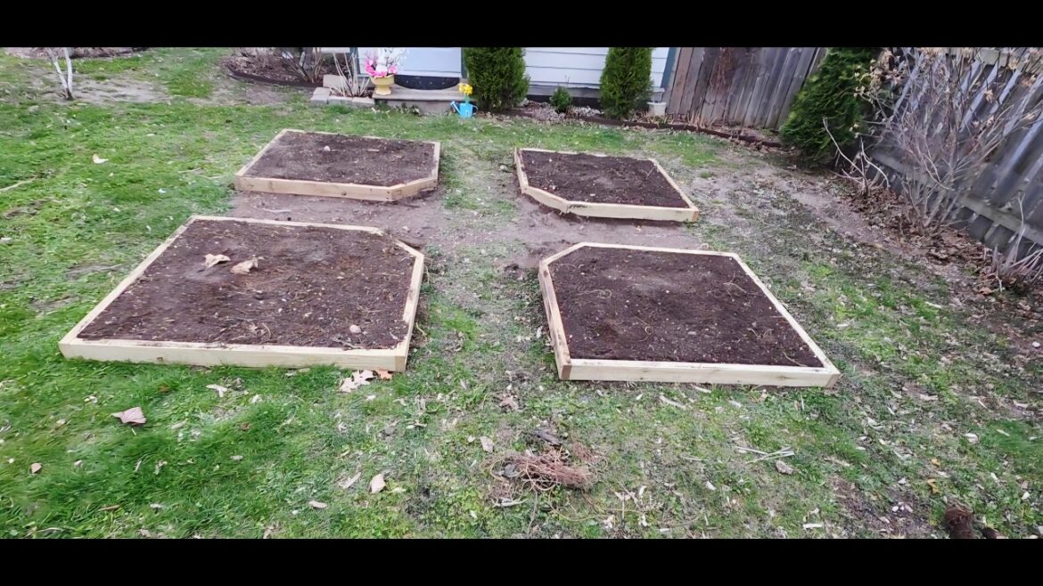 DIY European Inspired Raised Garden Beds | Total Backyard Makeover